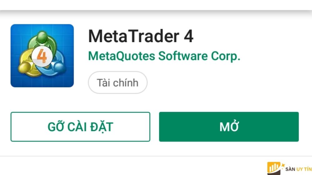 Cách sử dụng ứng dụng MetaTrader4 trên điện thoại