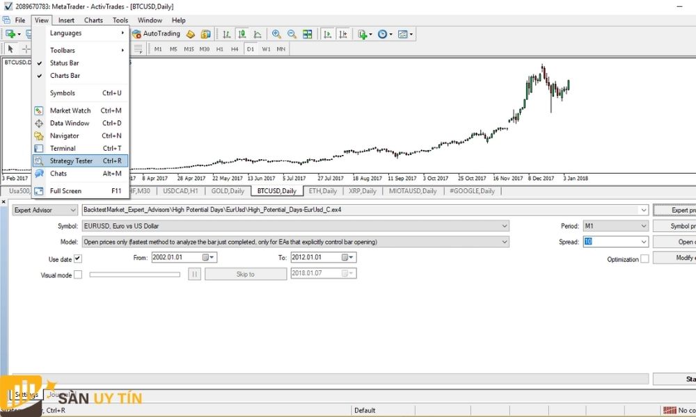 Backtesting Là Gì? Cách Sử Dụng Backtest Khi Giao Dịch Forex 6 backtesting-la-gi-cach-su-dung-backtest-khi-giao-dich-forex-5