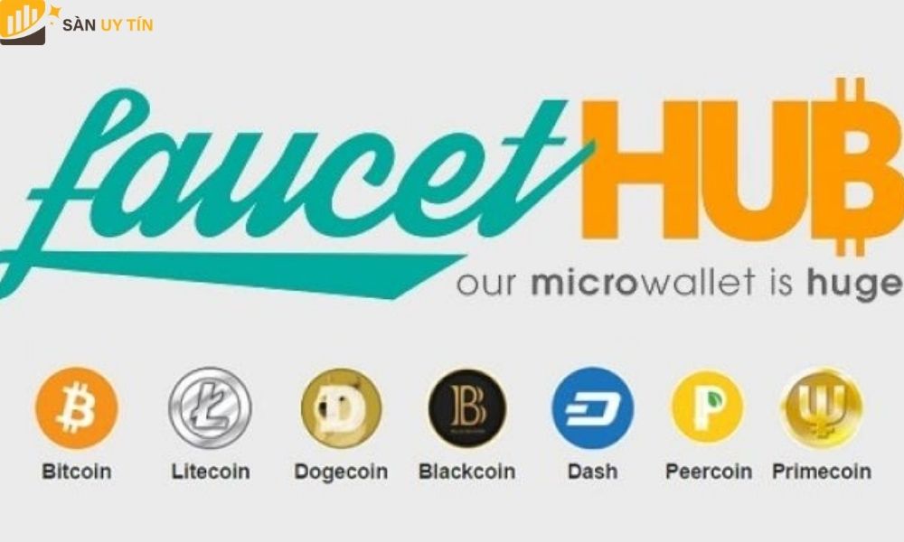 Faucet Hub là một phần mềm có có chế hoạt động trung gian giúp liên kết với các trang website chuyên khai thác đồng coin