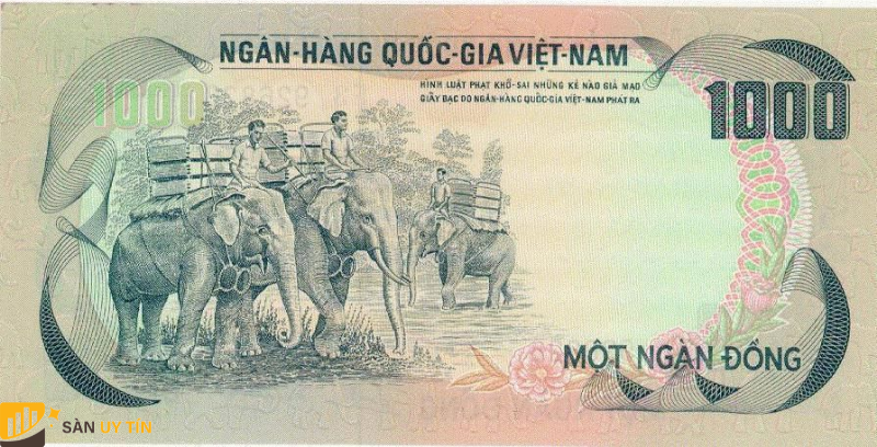 Vào năm 1951, Ngân hàng Quốc gia Việt Nam được sáng lập tại miền Bắc bao gồm nhiều mệnh giá tiền khác nhau 
