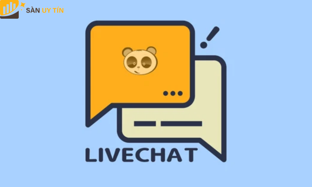 Nhà đầu tư có thể liên hệ trực tiếp đến Live Chat để nhận được sự giúp đỡ 