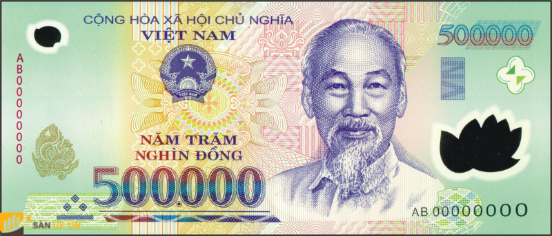Một trong các mệnh giá tiền Việt Nam có giá trị cao nhất.