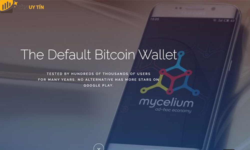 Ví tiền điện tử Mycelium cho phép người dùng lưu trữ đồng coin trên các thiết bị di động có hệ điều hành khởi chạy bằng iOS hoặc Android