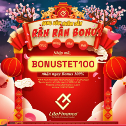 Chương trình Bonus Tết 100 tại LiteFinance