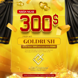 Giao dịch vàng tại LiteFinance nhận ngay 300 USD