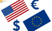 Châu Âu và Châu Mỹ hợp nhất khi chiến tranh Ukraine-Nga được tính trên EUR/USD