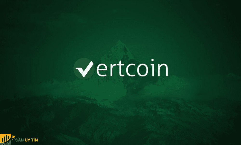 Vertcoin chỉ sử dụng duy nhất mã giao dịch VTC