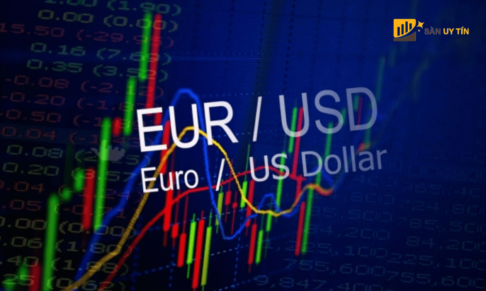 EUR/USD dao động giữa mức lãi và lỗ trên thị trường
