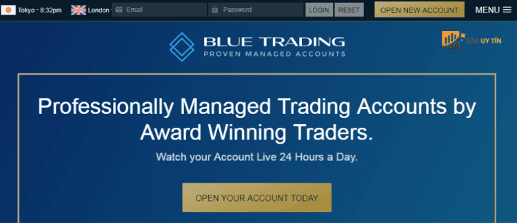 Sàn Blue Trading lừa đảo? Blue Trading có đáng để đầu tư không?