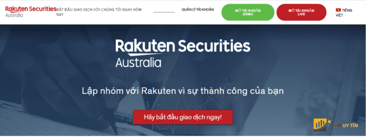 Thực hư sàn Rakuten Securities Australia lừa đảo nhà đầu tư?