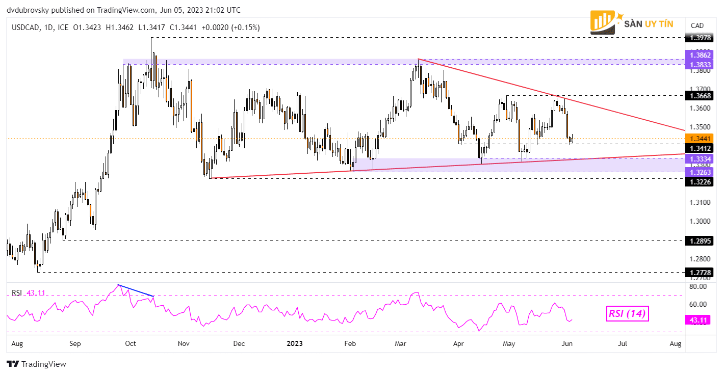 Bieu do hang ngay USDCAD 1