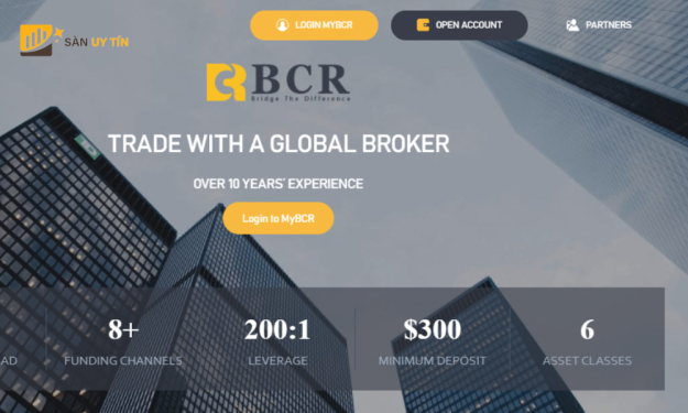 Review sàn Forex BCR: Có thực sự uy tín để đầu tư?