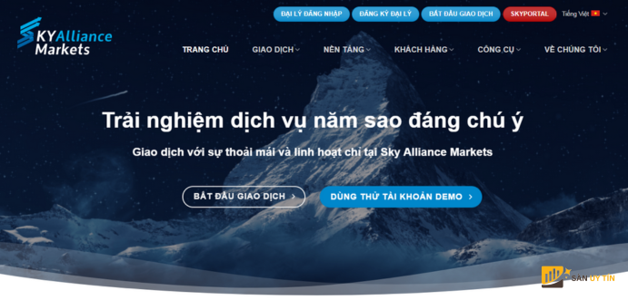 Đánh giá sàn Sàn Sky Alliance Markets