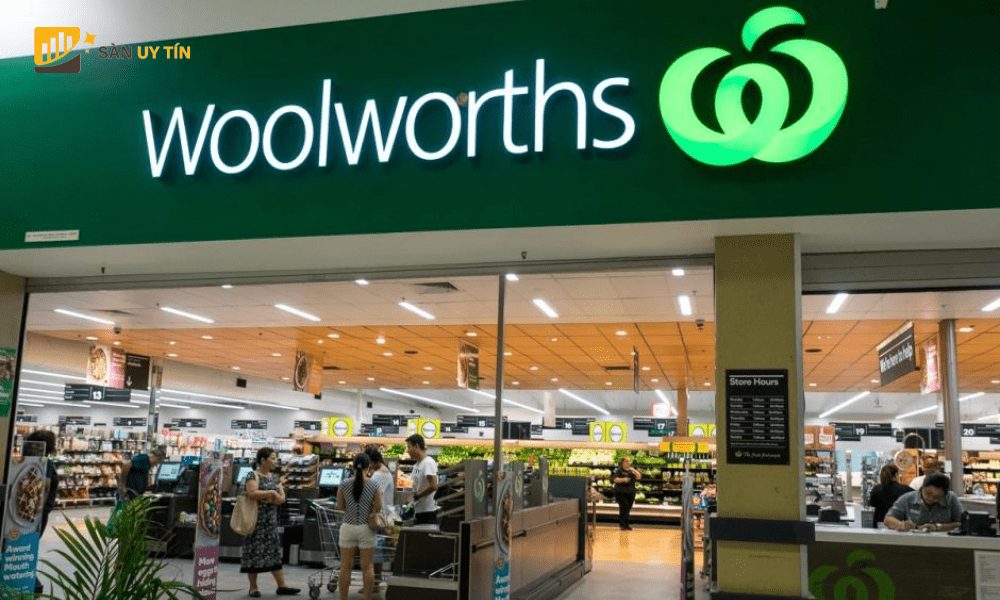 Gia co phieu cua Woolworths giam