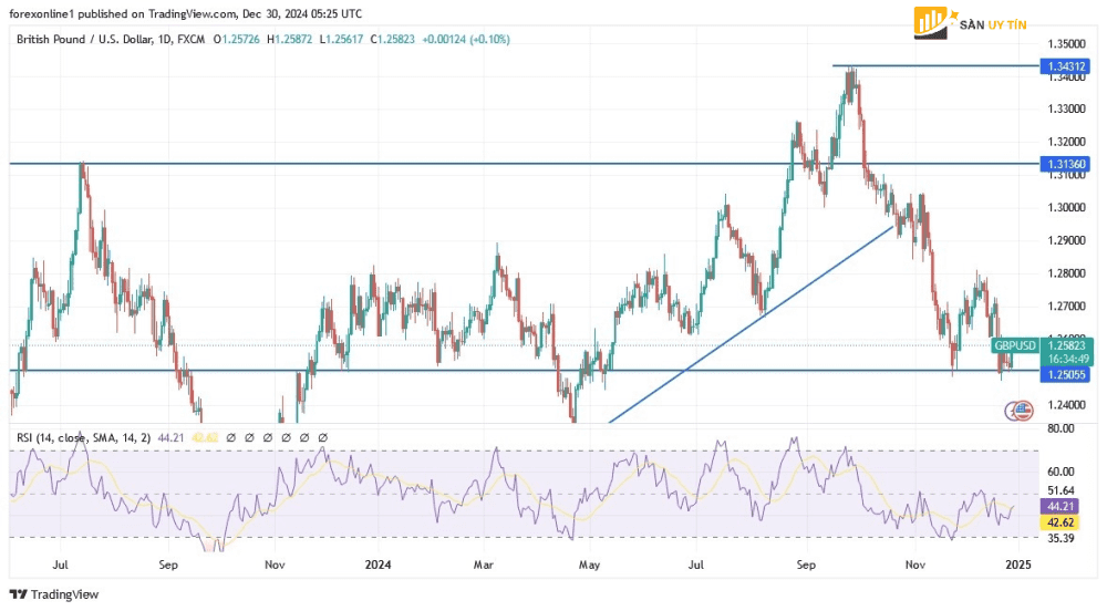 Du bao GBP USD cho nam 2025