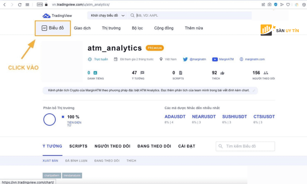 Huong dan cai dat KDJ tren Tradingview