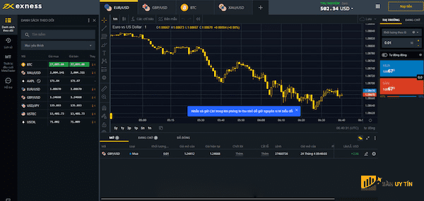 Tim hieu giao dien nen tang WebTrader