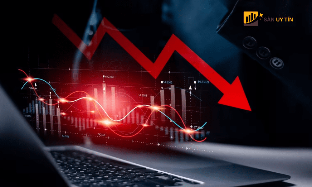 Chung khoan chau A giam diem trong phien giao dich bien dong manh