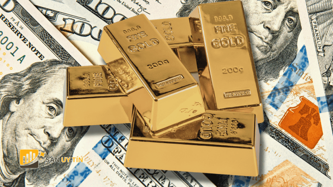 Gia vang on dinh sau bien dong dau tuan giua ap luc lam phat va dia chinh tri